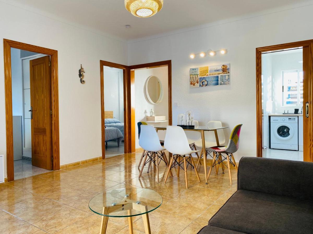 Amplio Apartamento Con Vistas Al Mar, Parking Y Wifi Alicante Kültér fotó